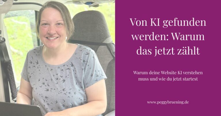 Blogbeitrag Foto Von KI gefunden werden
